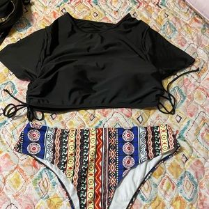 Shein 2 piece swim suite
